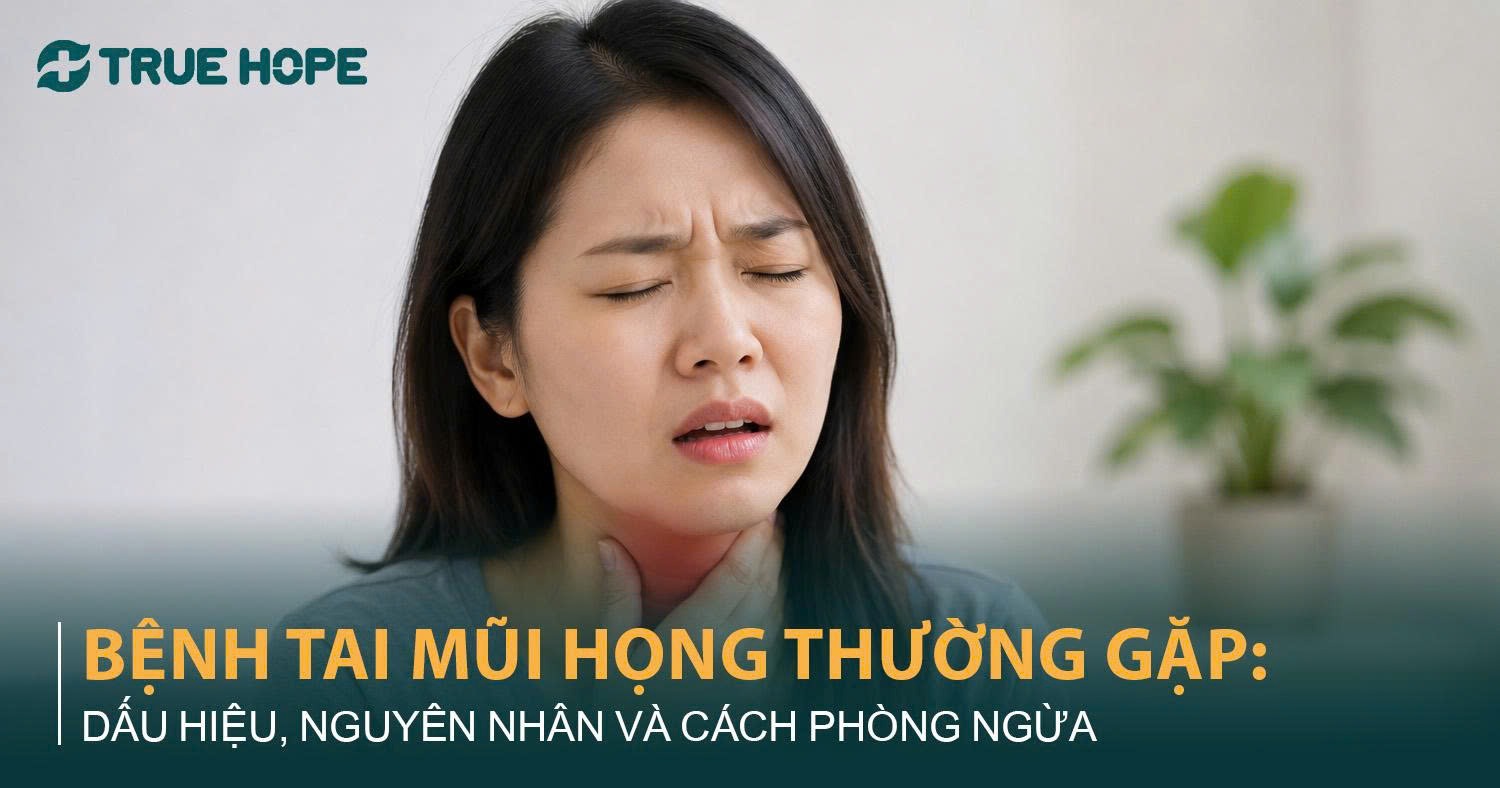 Bệnh tai mũi họng thường gặp