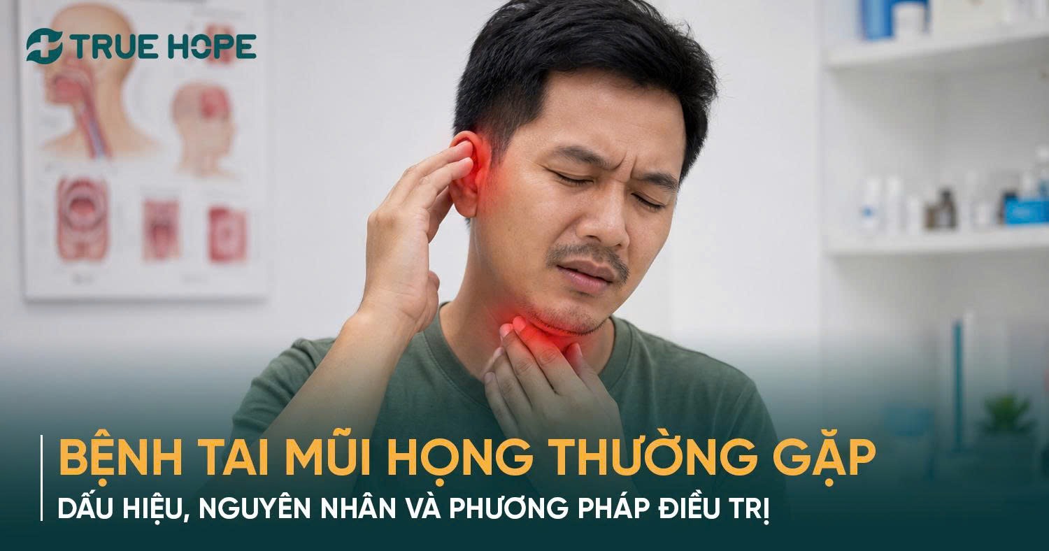 Bệnh tai mũi họng thường gặp
