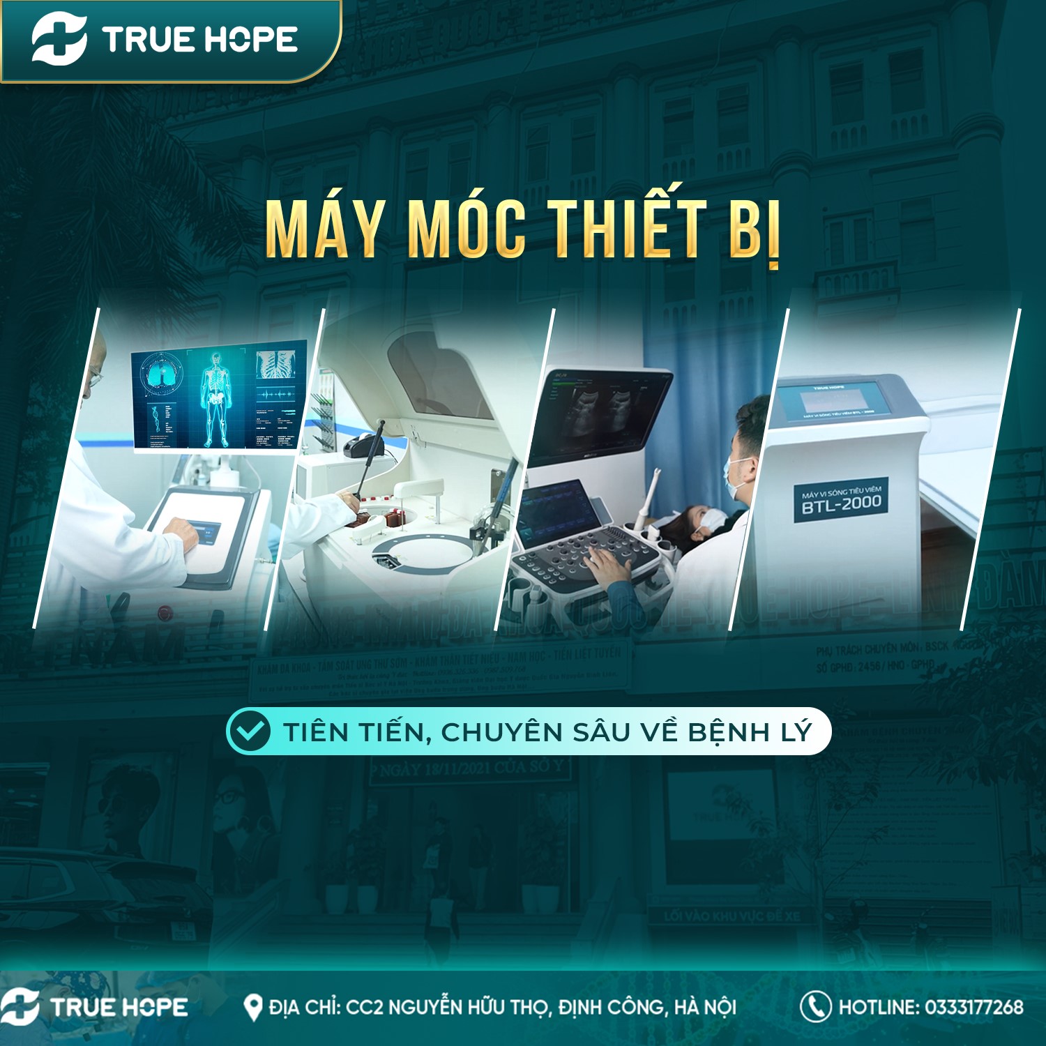 Máy móc thiết bị True Hope