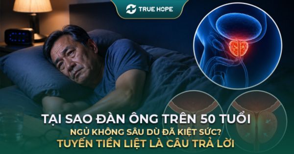 Tại sao đàn ông trên 50 tuổi ngủ không sâu