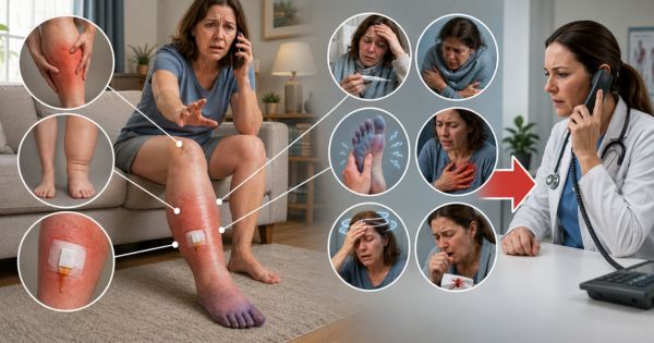 Các dấu hiệu cần liên hệ bác sĩ ngay sau điều trị suy giãn tĩnh mạch