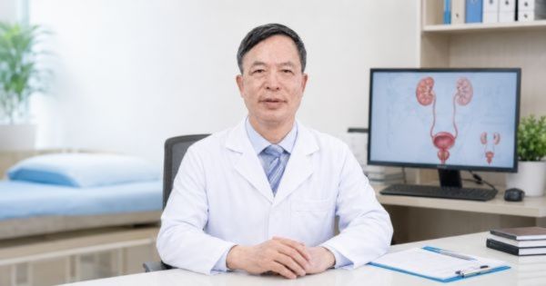 BSCKII Nguyễn Quốc Tiến khám tiết niệu tại phòng khám Đa khoa Quốc tế True Hope Hà Nội