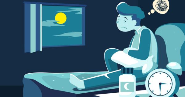 Thức giấc giữa đêm vì căng thẳng, lo âu kéo dài