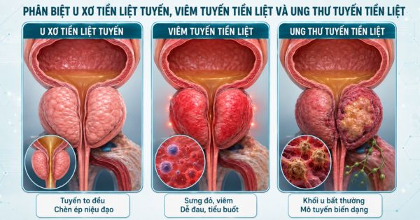 Các bệnh lý tiết niệu nam khoa phổ biến - viêm bàng quang sỏi tuyến tiền liệt