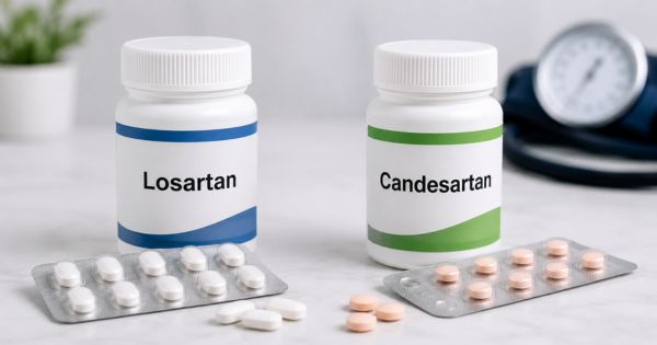 So sánh Losartan và Candesartan trong điều trị tăng huyết áp kèm gout