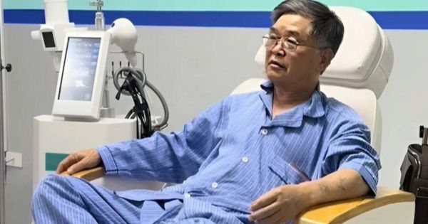 Bệnh nhân Hữu Giáp 71 tuổi sau khi đã điều trị xong tuyến tiền liệt tại True Hope