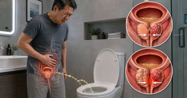 Tia tiểu ngắt quãng kèm đau lưng - phân biệt nguyên nhân tiết niệu và cơ xương khớp