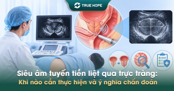Siêu âm tuyến tiền liệt qua trực tràng