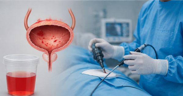 Chấn thương, thủ thuật tiết niệu gây nước tiểu có máu