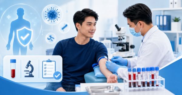 Xét nghiệm HIV và bệnh lây truyền qua đường tình dục cho nam giới