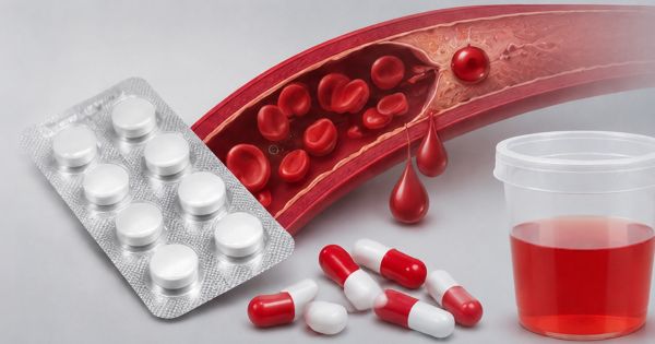 Thuốc chống đông, rối loạn đông máu đều có thể gây nước tiểu có máu