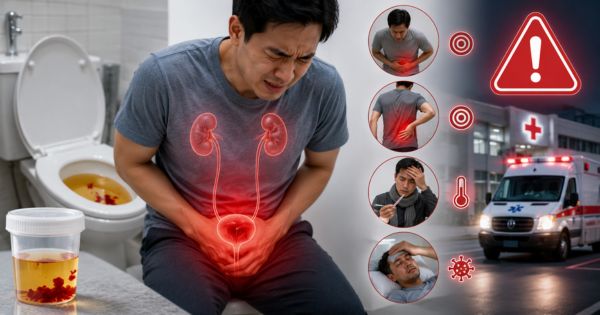 Tiểu ra nhiều cục máu đông cần đến cơ sở y tế gần nhất