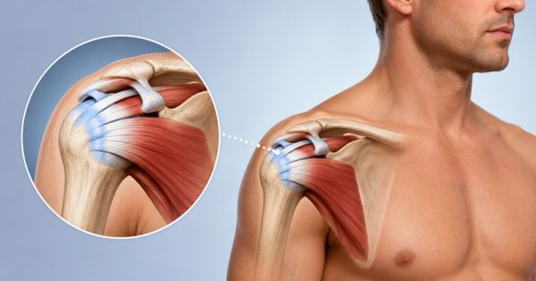 Giải phẫu chóp xoay khớp vai gồm bốn cơ và gân giữ ổn định đầu xương cánh tay