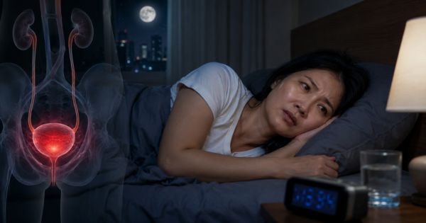Viêm bàng quang tái phát gây khó ngủ sâu
