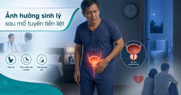 Ảnh hưởng sinh lý sau mổ tuyến tiền liệt