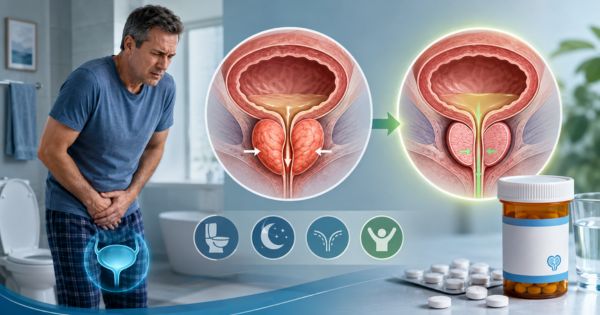 Thuốc điều trị phì đại tuyến tiền liệt hỗ trợ cải thiện triệu chứng bệnh