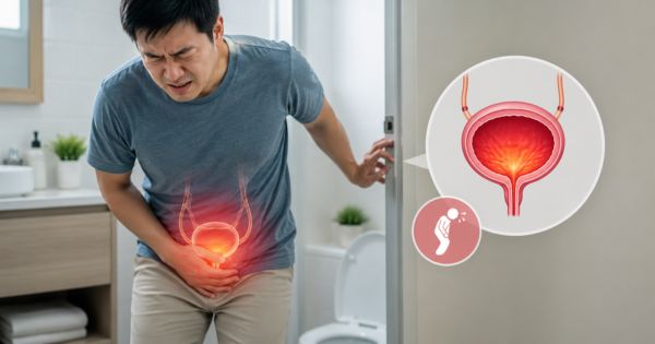 Hình ảnh minh họa tiểu buốt - đau rát khi đi tiểu