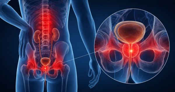 Viêm tuyến tiền liệt gây đau vùng chậu ở nam giới