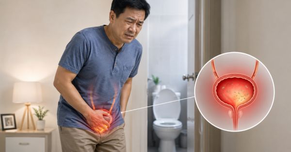 Nhiễm trùng đường tiết niệu gây tiểu nhiều lần và tiểu buốt ở nam