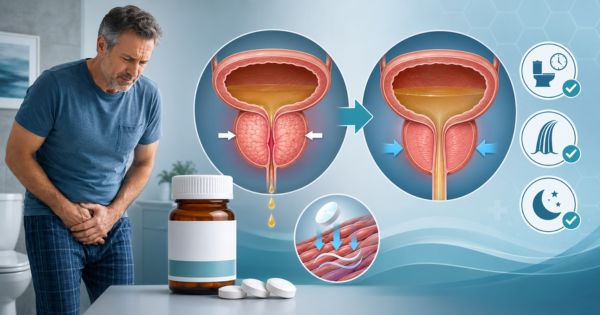 Thuốc chẹn alpha điều trị phì đại tuyến tiền liệt hỗ trợ cải thiện triệu chứng bệnh