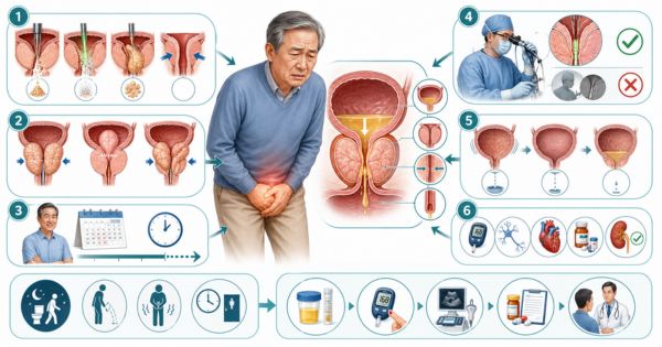 Những yếu tố làm tăng khả năng phải điều trị lại u xơ tiền liệt tuyến