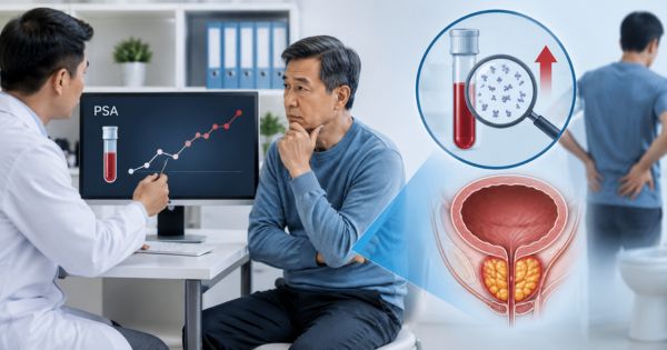 Bác sĩ chỉ định siêu âm khi PSA tăng hoặc có diễn biến bất thường