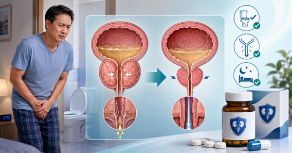Thuốc ức chế 5-alpha reductase hỗ trợ làm nhỏ phì đại tuyến tiền liệt