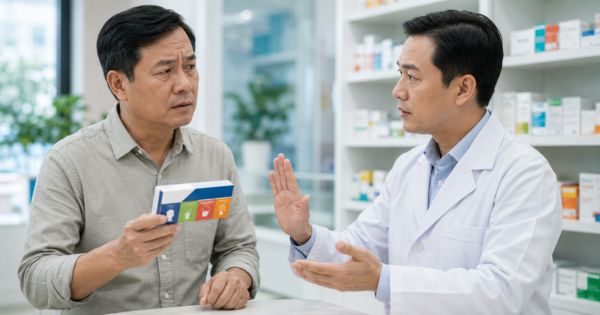 Không sử dụng thuốc cảm phối hợp khi chưa có chỉ định của bác sĩ