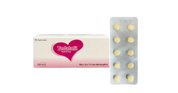 Tadalafil ức chế PDE5 điều trị triệu chứng đường tiểu dưới ở nam giới