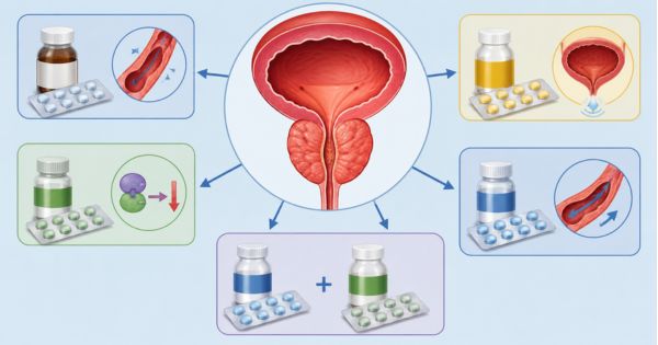 Sử dụng thuốc điều trị phì đại tuyến tiền liệt