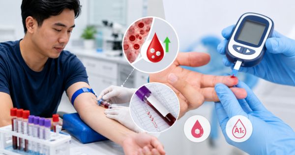 Kiểm tra đường huyết lúc đói và HbA1c cho nam giới