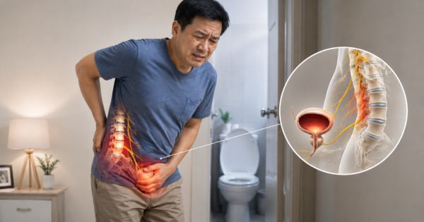 Bệnh lý thần kinh cột sống ảnh hưởng khả năng kiểm soát bàng quang