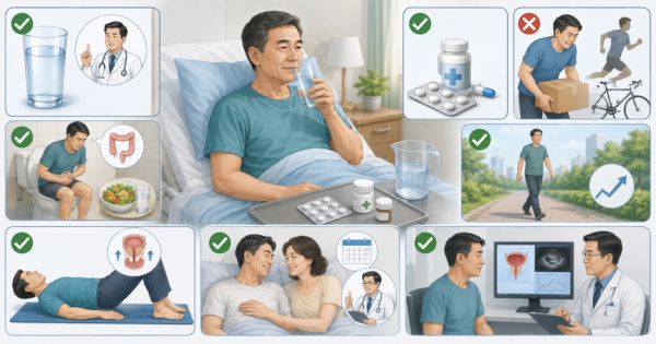 Hướng dẫn chăm sóc và phục hồi sau mổ TURP