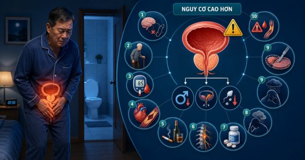 Những nguy cơ suy giảm chức năng sinh lý ở nam giới