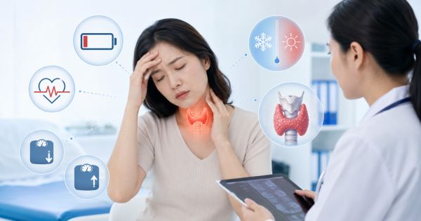 Rối loạn tuyến giáp làm mệt mỏi kéo dài