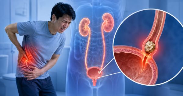 Sỏi đường tiết niệu gây tiểu buốt và tiểu ra máu