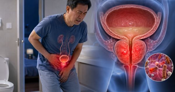 Viêm đường tiết niệu gây tiểu đêm tiểu buốt và tiểu gấp