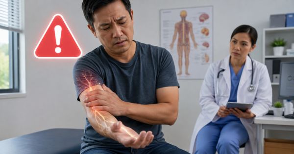 Mất cảm giác cánh tay sau chấn thương vai cần đi khám sớm