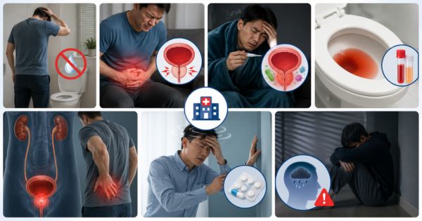 Dấu hiệu phì đại tuyến tiền liệt cần đến cơ sở y tế ngay