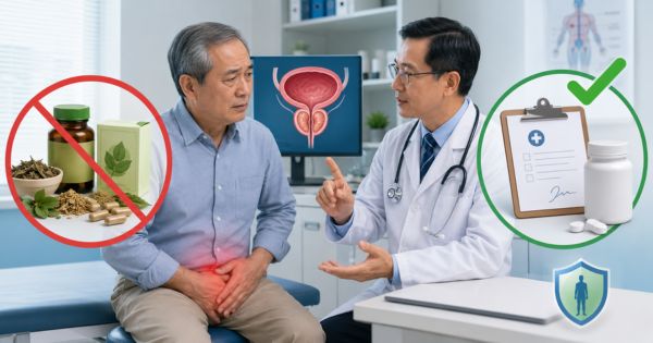 Không sử dụng thuốc thảo dược khi chưa có chỉ định của bác sĩ.