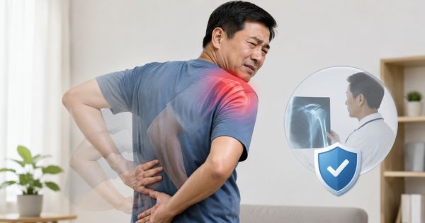 Khó giơ tay ra sau lưng kéo dài là dấu hiệu cần kiểm tra khớp vai sớm