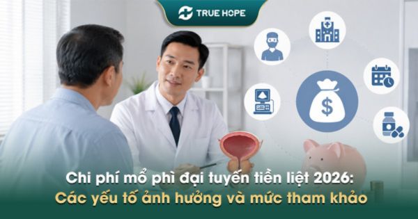 Chi phí mổ phì đại tuyến tiền liệt 2026