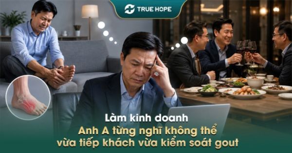 Kiểm soát gout khi tiếp khách
