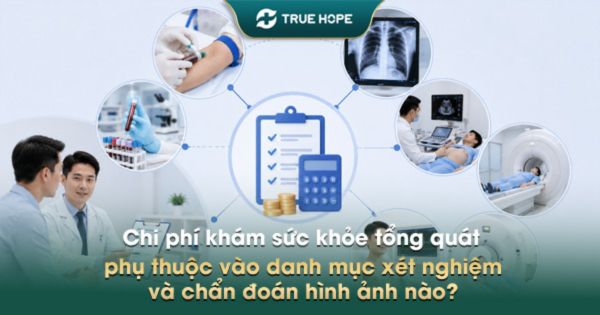 Chi phí khám sức khỏe tổng quát phụ thuộc vào danh mục xét nghiệm và chẩn đoán hình ảnh nào