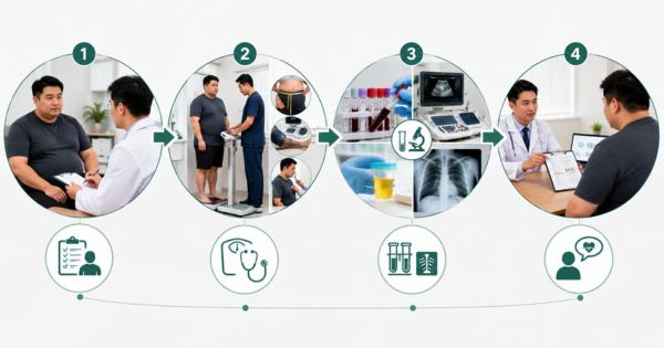 Quy trình khám tổng quát cho người thừa cân