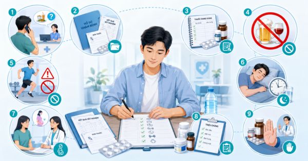 Những điều cần lưu ý trước khi đi khám sức khỏe tổng quát