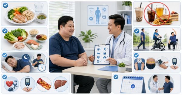 Tham khảo kế hoạch sau khám tổng quát cho người thừa cân