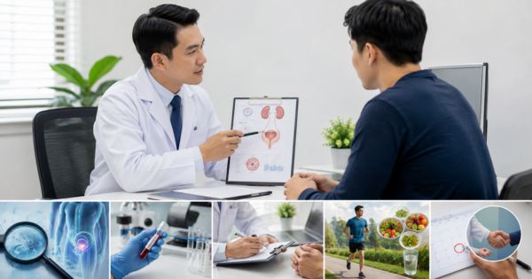 Giải thích kết quả và xây dựng kế hoạch - Quá trình khám nam khoa