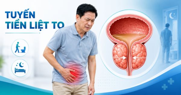 Kích thước tuyến tiền liệt không phải yếu tố duy nhất quyết định phẫu thuật