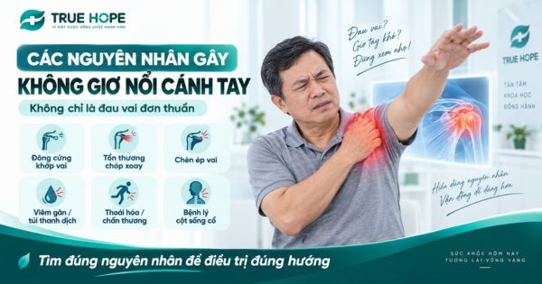 Các nguyên nhân gây không giơ nổi cánh tay